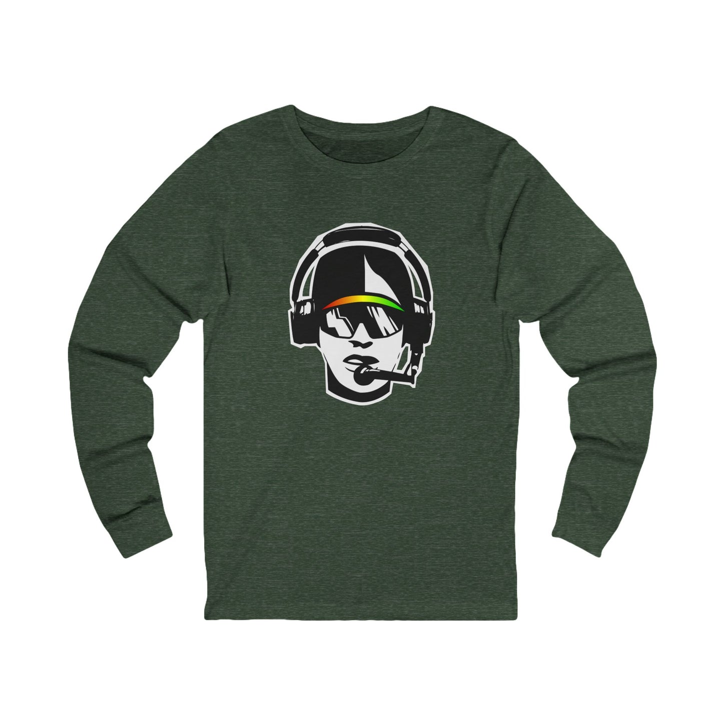 Coachspeak Head long sleeve tee