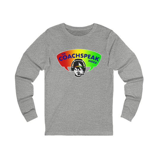 Coachspeak Index Logo long sleeve tee