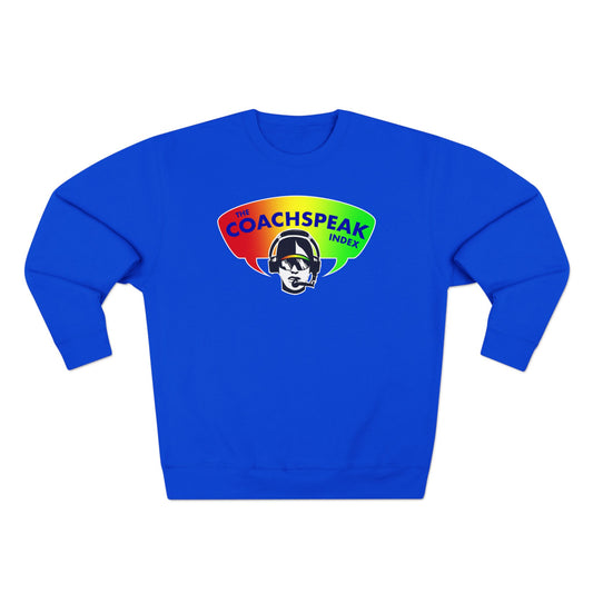 Coachspeak Index Logo crewneck sweatshirt