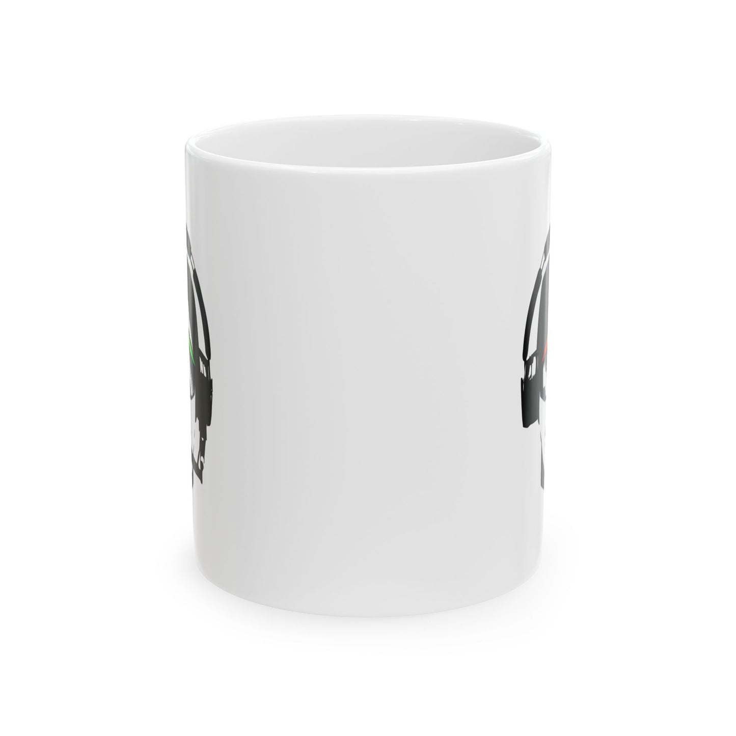 Coachspeak Head ceramic mug (11oz, 15oz)