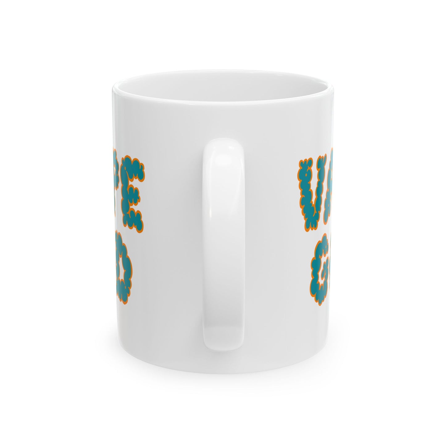 Vape God (Miami Aqua) ceramic mug (11oz, 15oz)