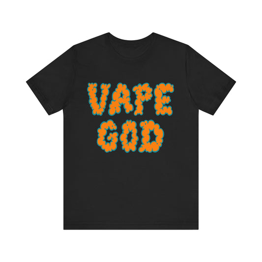 Vape God (Miami Orange) tee