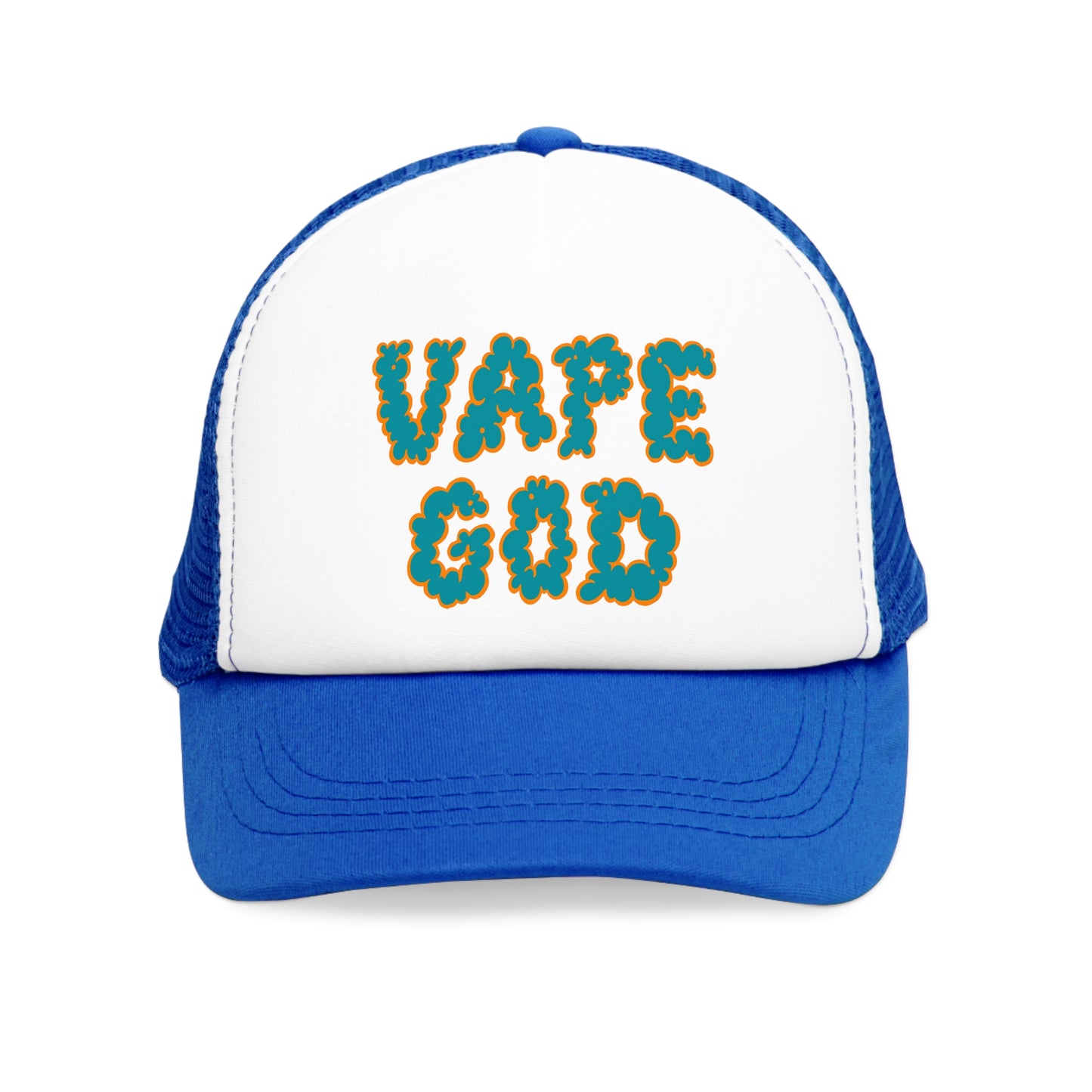 Vape God (Miami Aqua) trucker hat