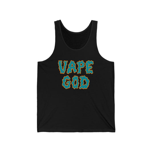 Vape God (Miami Aqua) tank top