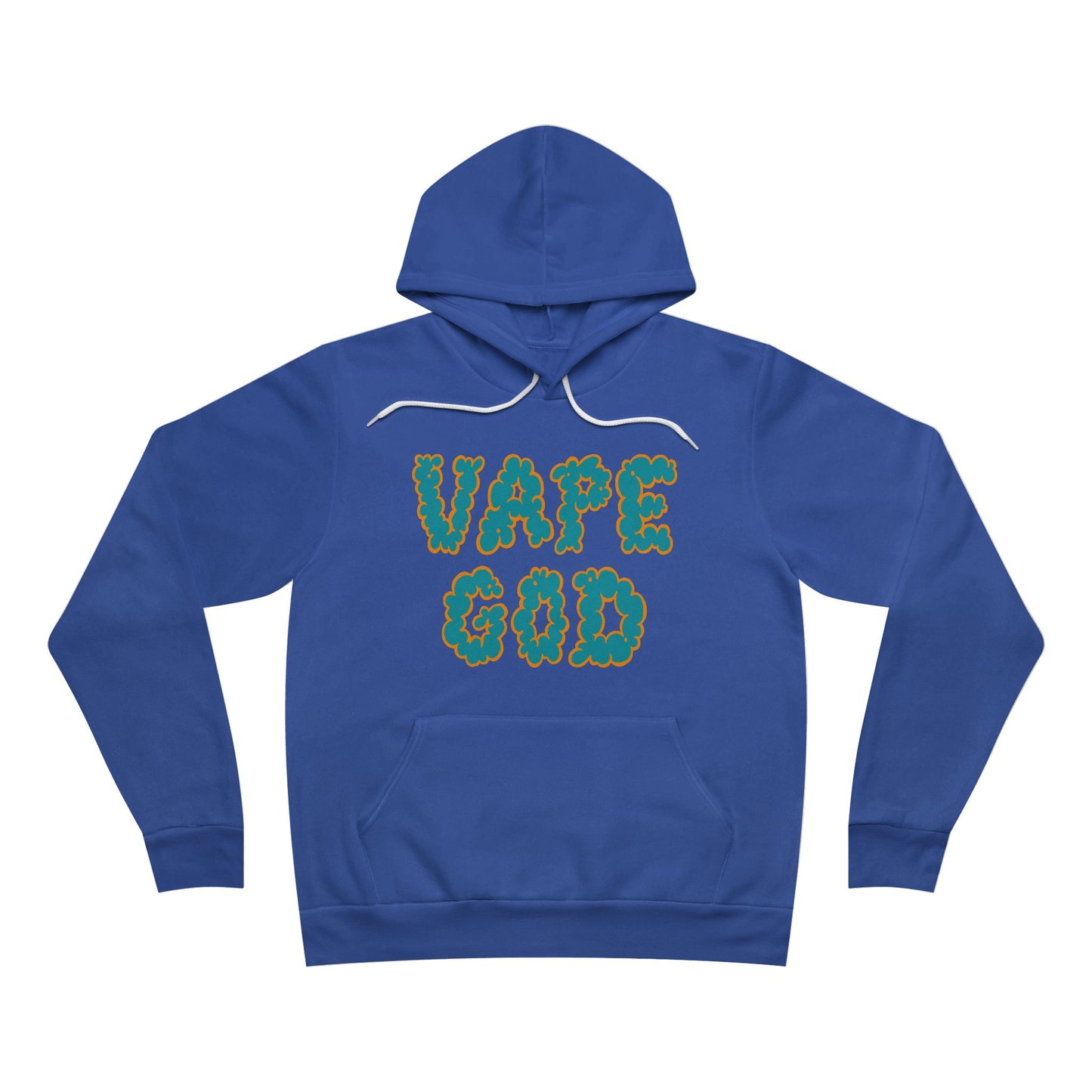 Vape God (Miami Aqua) sponge fleece pullover hoodie