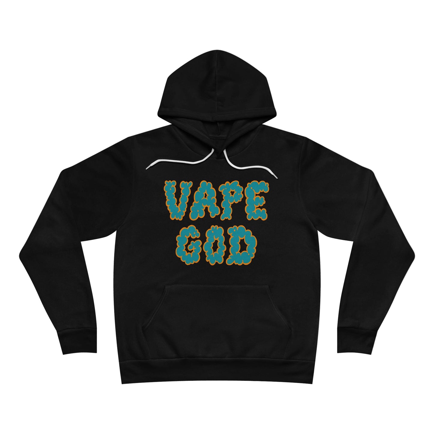 Vape God (Miami Aqua) sponge fleece pullover hoodie