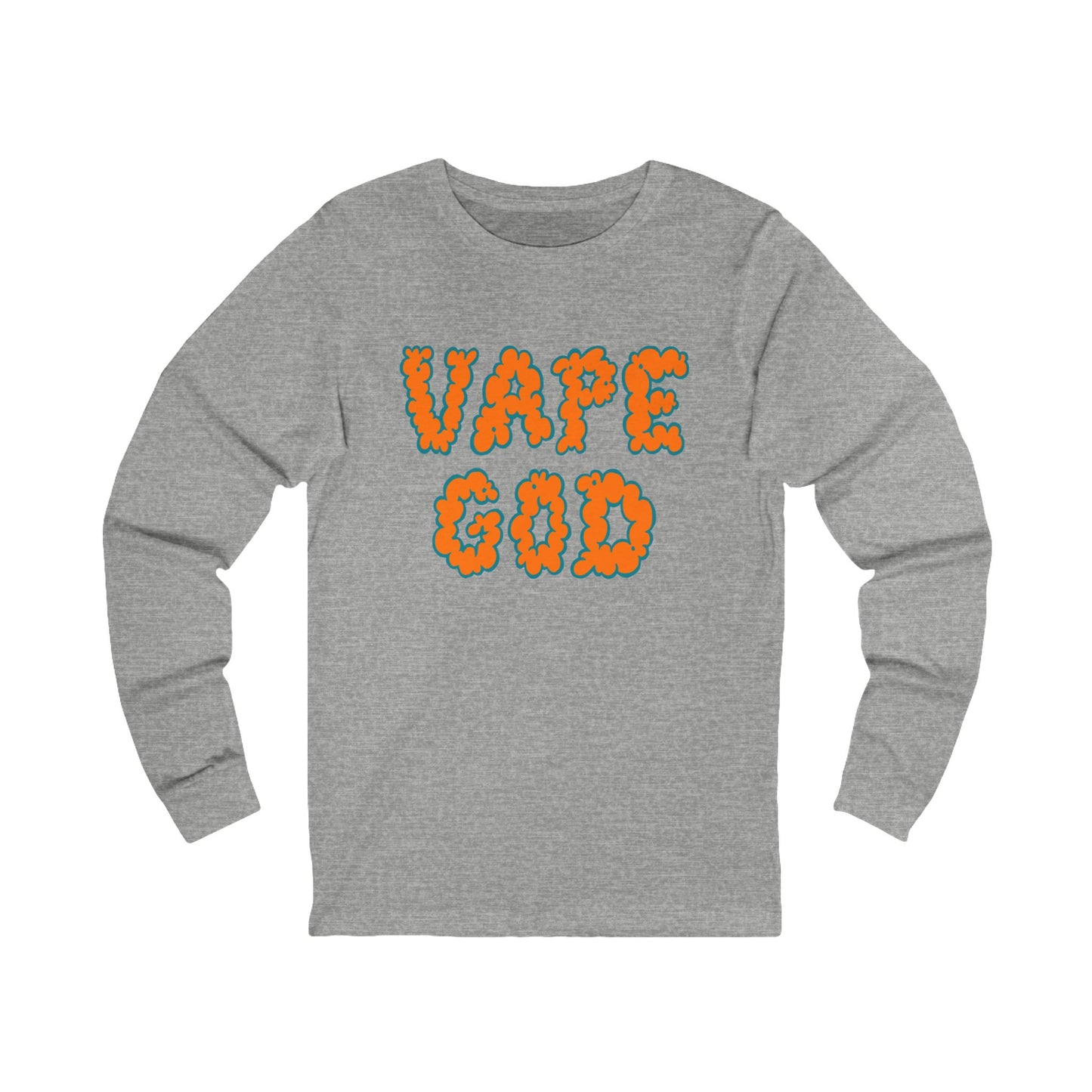 Vape God (Miami Orange) long sleeve tee