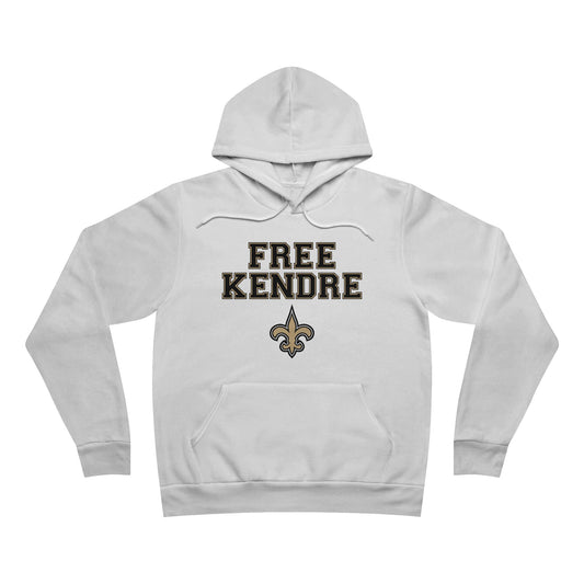 Free Kendre sponge fleece pullover hoodie