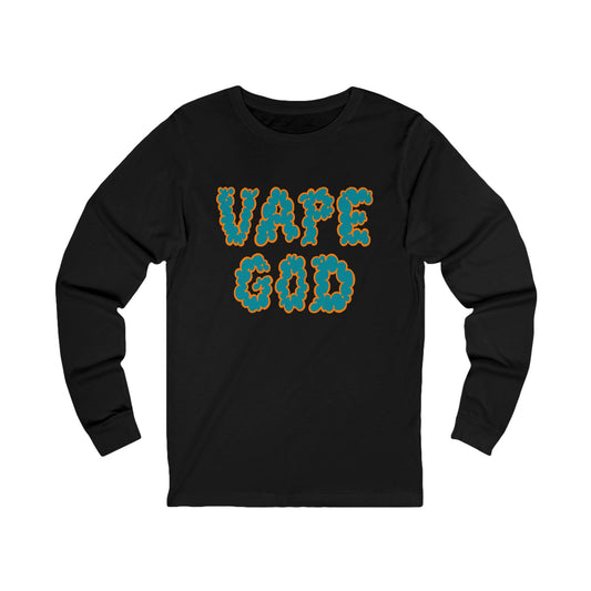 Vape God (Miami Aqua) long sleeve tee