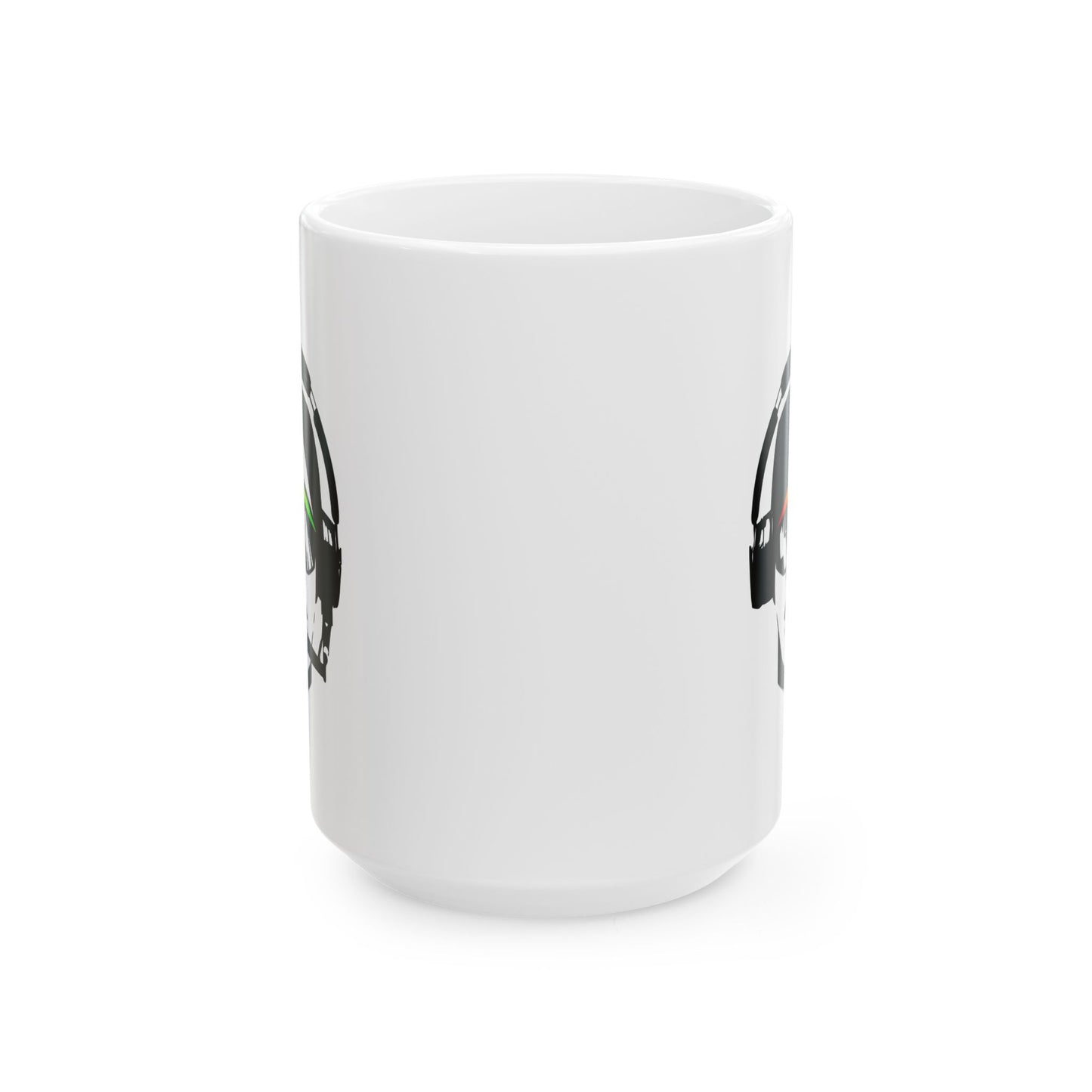 Coachspeak Head ceramic mug (11oz, 15oz)