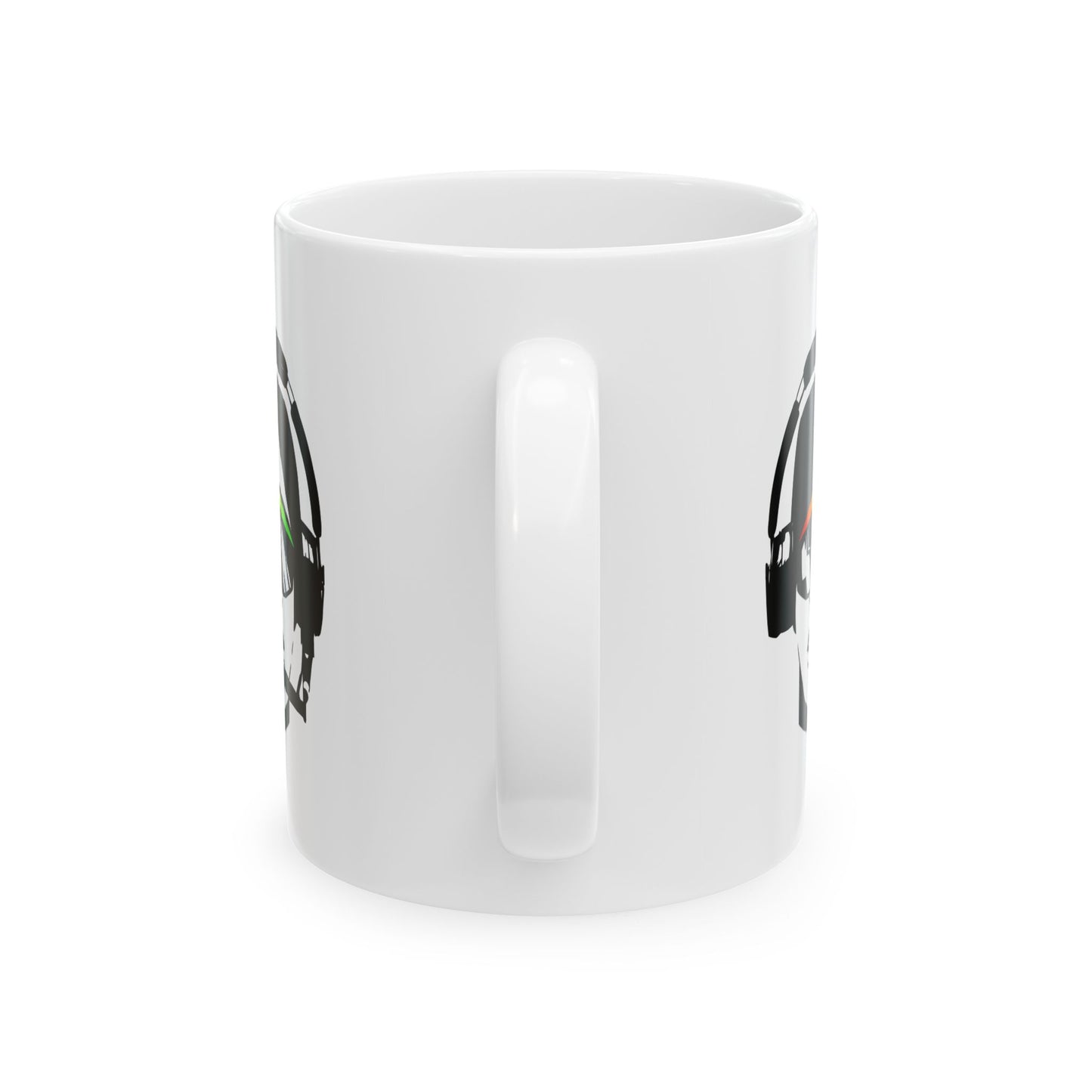 Coachspeak Head ceramic mug (11oz, 15oz)